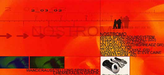 02.03.2002 - Nostromo Görlitz - Wanderaustellung Sprühlack, Chemikailien und Grafik