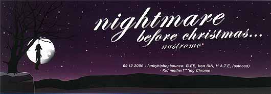 09.12.2006 - Nostromo Görlitz - nightmare before christmas