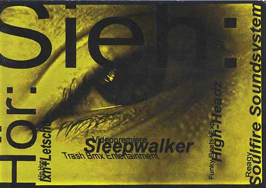 01.11.2001 - Nostromo Görlitz - Hör Sieh Sleepwalker-Videopremiere