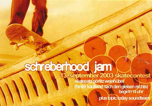13.09.2003 - Nostromo Görlitz - Schreberhood Jam 2003