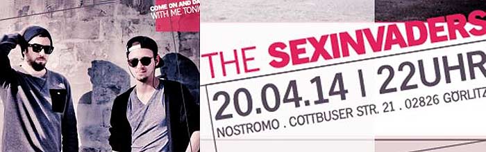 20.04.2001 - Nostromo Görlitz -  Nostromo Veranstaltungen - The Sexinvaders